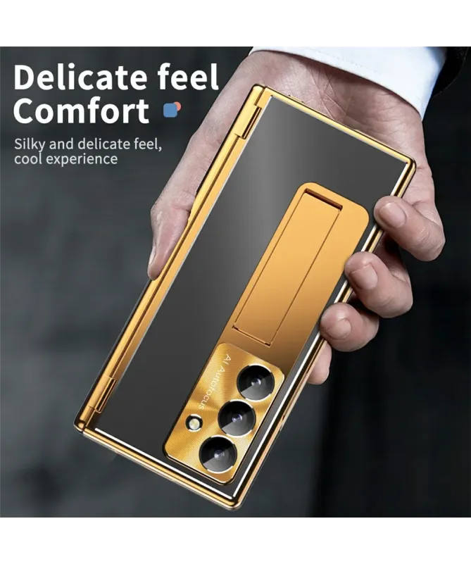 Coque Samsung Galaxy Z Fold 7 Aluminium Bicolore avec Stylet | APOGEE