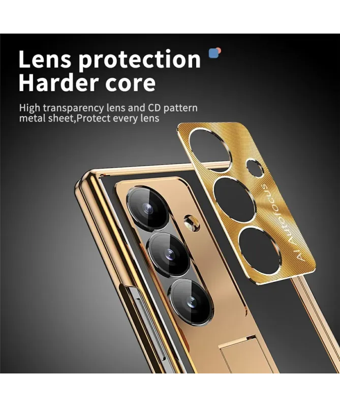 Coque Samsung Galaxy Z Fold 7 Aluminium Bicolore avec Stylet | APOGEE