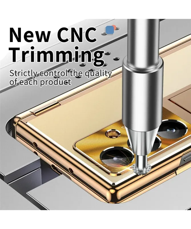 Coque Samsung Galaxy Z Fold 7 Aluminium Bicolore avec Stylet | APOGEE