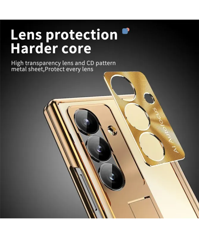 Coque Samsung Galaxy Z Fold 7 Aluminium Bicolore avec Stylet | APOGEE