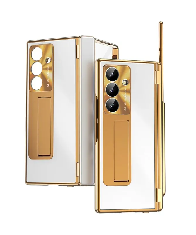 Coque Samsung Galaxy Z Fold 7 Aluminium Bicolore avec Stylet | APOGEE