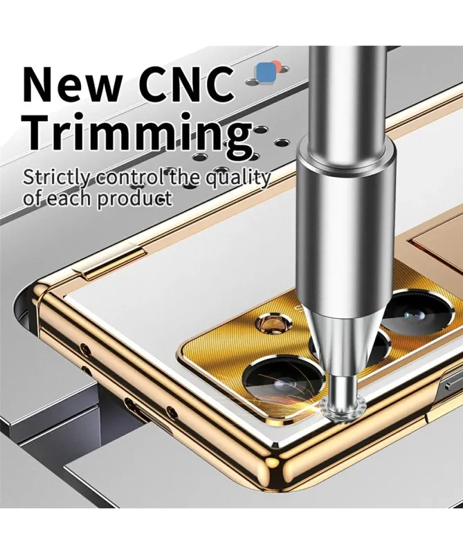 Coque Samsung Galaxy Z Fold 7 Aluminium Bicolore avec Stylet | APOGEE