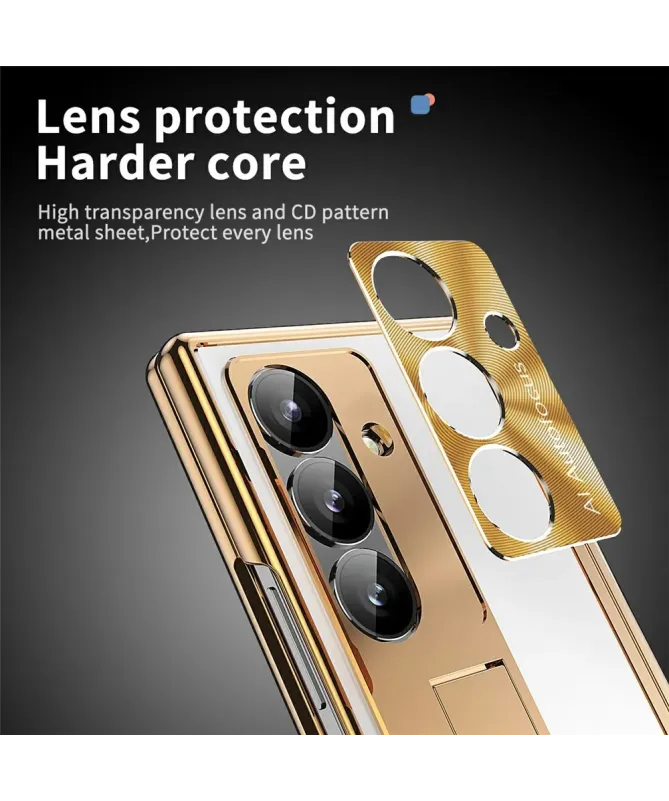 Coque Samsung Galaxy Z Fold 7 Aluminium Bicolore avec Stylet | APOGEE