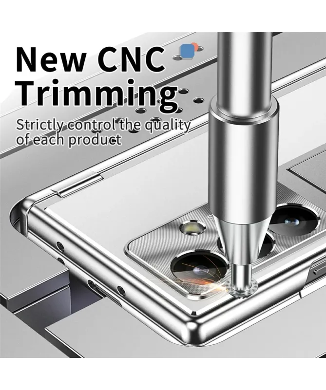 Coque Samsung Galaxy Z Fold 7 Aluminium avec Support et Stylet | MONOL