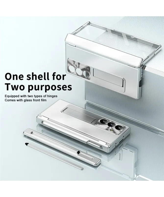 Coque Samsung Galaxy Z Fold 7 Aluminium avec Support et Stylet | MONOL