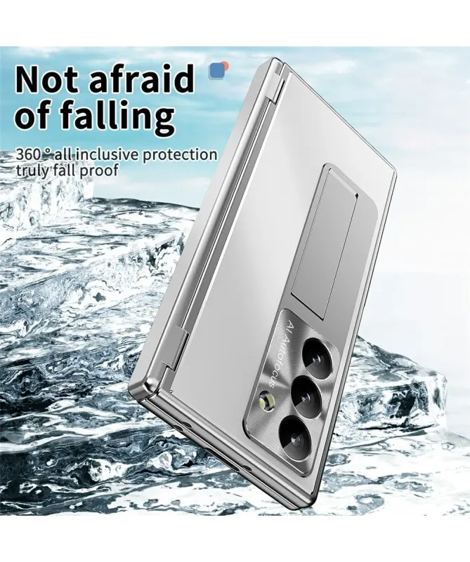 Coque Samsung Galaxy Z Fold 7 Aluminium avec Support et Stylet | MONOL