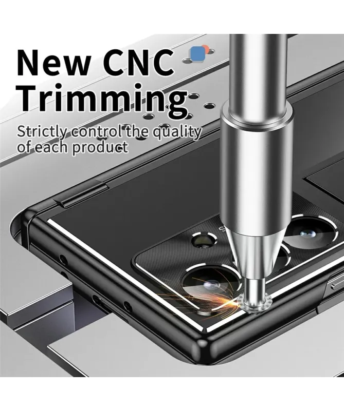 Coque Samsung Galaxy Z Fold 7 Aluminium avec Support et Stylet | MONOL