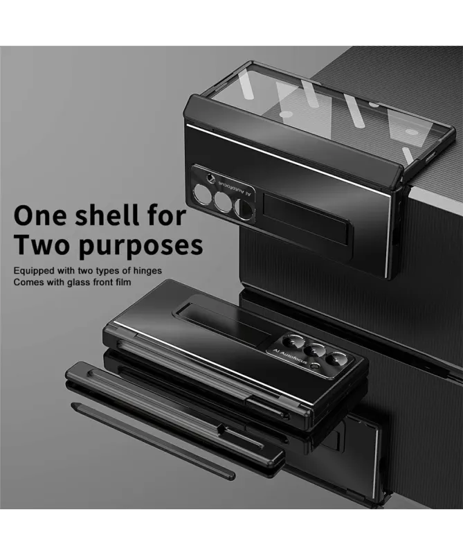 Coque Samsung Galaxy Z Fold 7 Aluminium avec Support et Stylet | MONOL