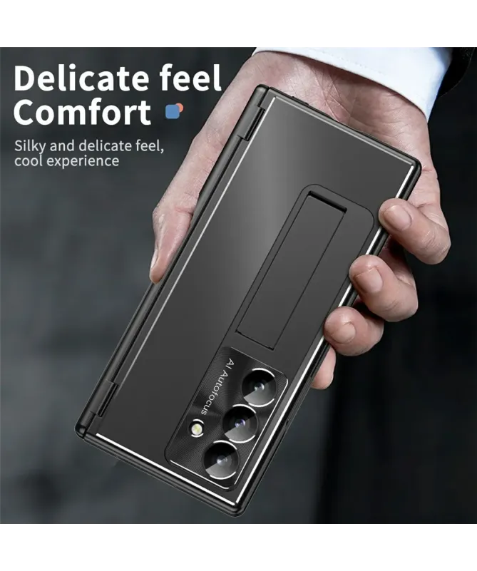 Coque Samsung Galaxy Z Fold 7 Aluminium avec Support et Stylet | MONOL