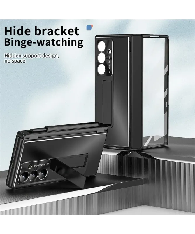 Coque Samsung Galaxy Z Fold 7 Aluminium avec Support et Stylet | MONOL