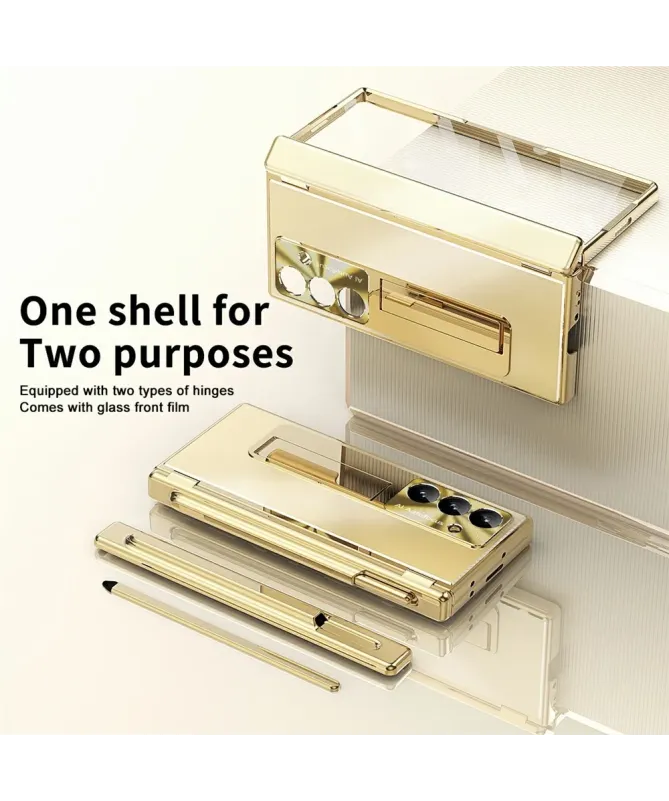 Coque Samsung Galaxy Z Fold 7 Aluminium avec Support et Stylet | MONOL