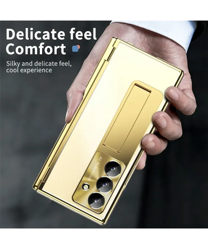 Coque Samsung Galaxy Z Fold 7 Aluminium avec Support et Stylet | MONOL