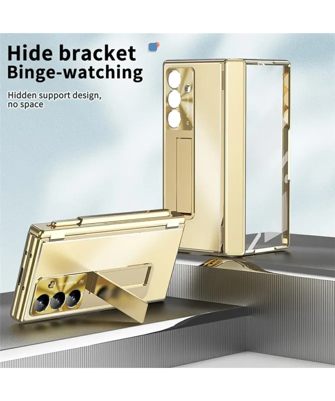 Coque Samsung Galaxy Z Fold 7 Aluminium avec Support et Stylet | MONOL