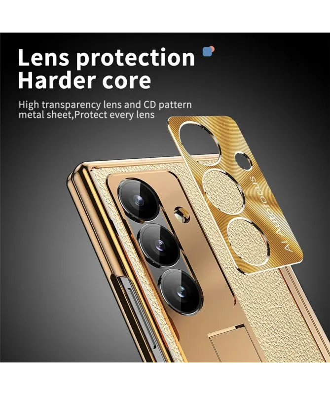 Coque Samsung Galaxy Z Fold 7 avec Support et Stylet | MAJESTIC