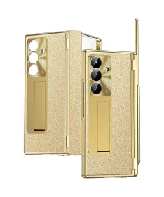 Coque Samsung Galaxy Z Fold 7 avec Support, Stylet et Double Charnière