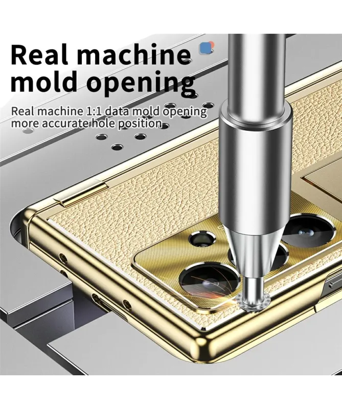 Coque Samsung Galaxy Z Fold 7 avec Support, Stylet et Double Charnière