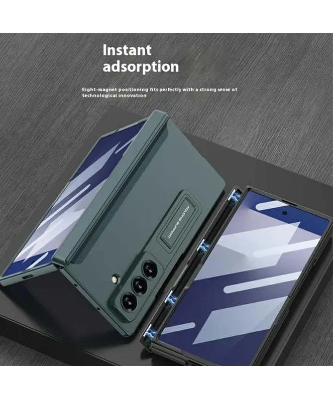 Coque Samsung Galaxy Z Fold 7 avec Support et Charnière Magnétique | B