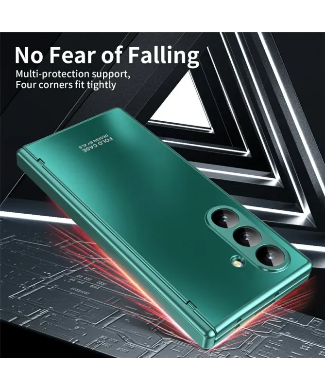 Coque Samsung Galaxy Z Fold 7 Design Métallique | CYBERTRON
