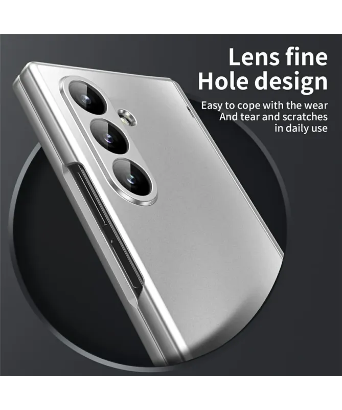 Coque Samsung Galaxy Z Fold 7 Design Métallique | CYBERTRON