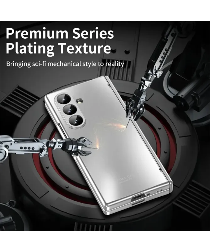 Coque Samsung Galaxy Z Fold 7 Design Métallique | CYBERTRON