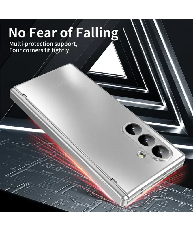 Coque Samsung Galaxy Z Fold 7 Design Métallique | CYBERTRON