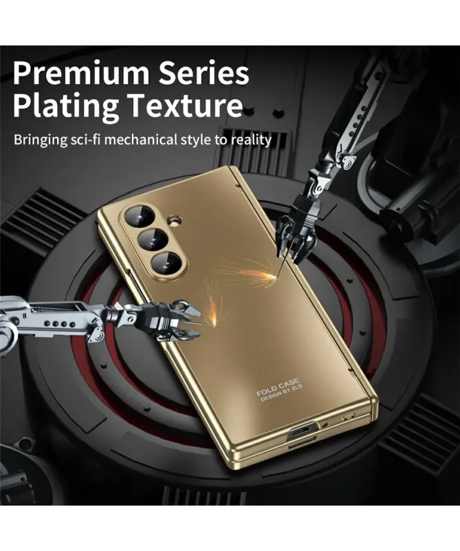 Coque Samsung Galaxy Z Fold 7 Design Métallique | CYBERTRON