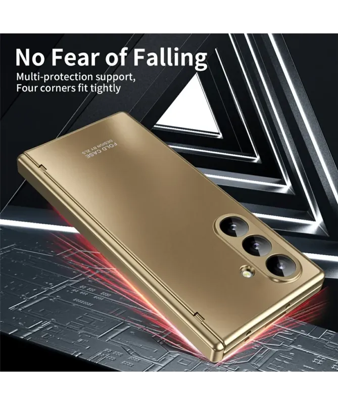 Coque Samsung Galaxy Z Fold 7 Design Métallique | CYBERTRON