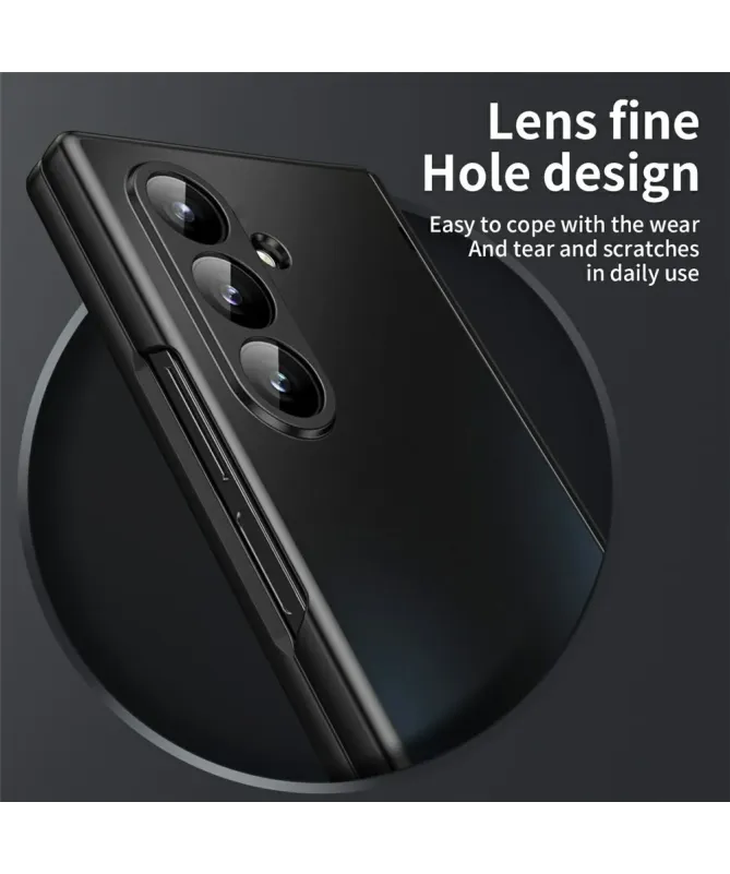 Coque Samsung Galaxy Z Fold 7 Design Métallique | CYBERTRON