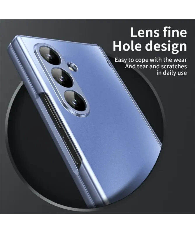 Coque Samsung Galaxy Z Fold 7 Design Métallique | CYBERTRON