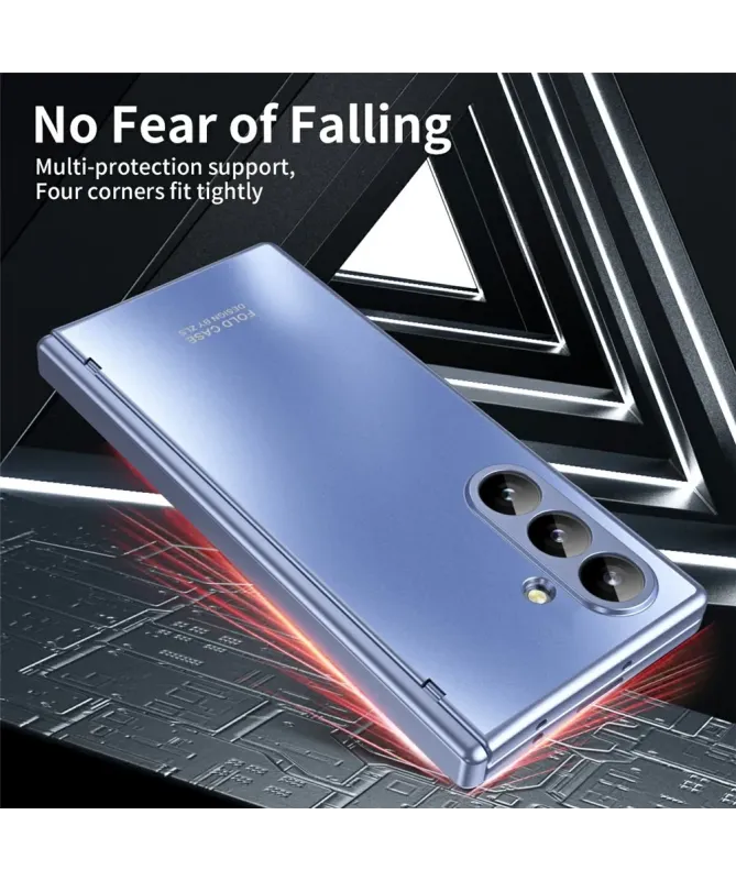 Coque Samsung Galaxy Z Fold 7 Design Métallique | CYBERTRON