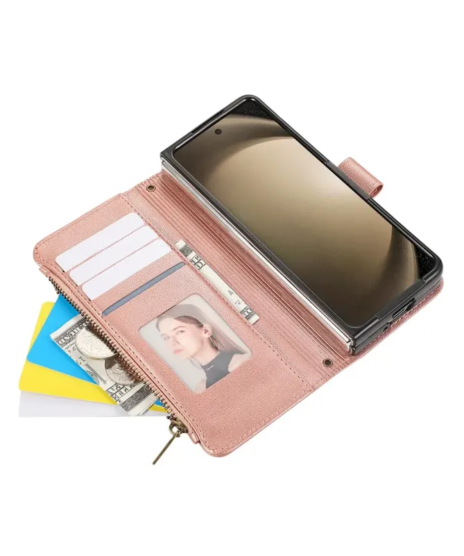 Housse Portefeuille Samsung Galaxy Z Fold 7 Zippé | COMPAGNON