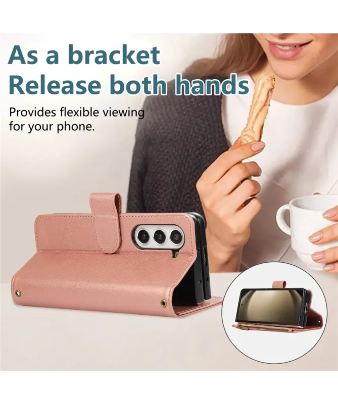 Housse Portefeuille Samsung Galaxy Z Fold 7 Zippé | COMPAGNON