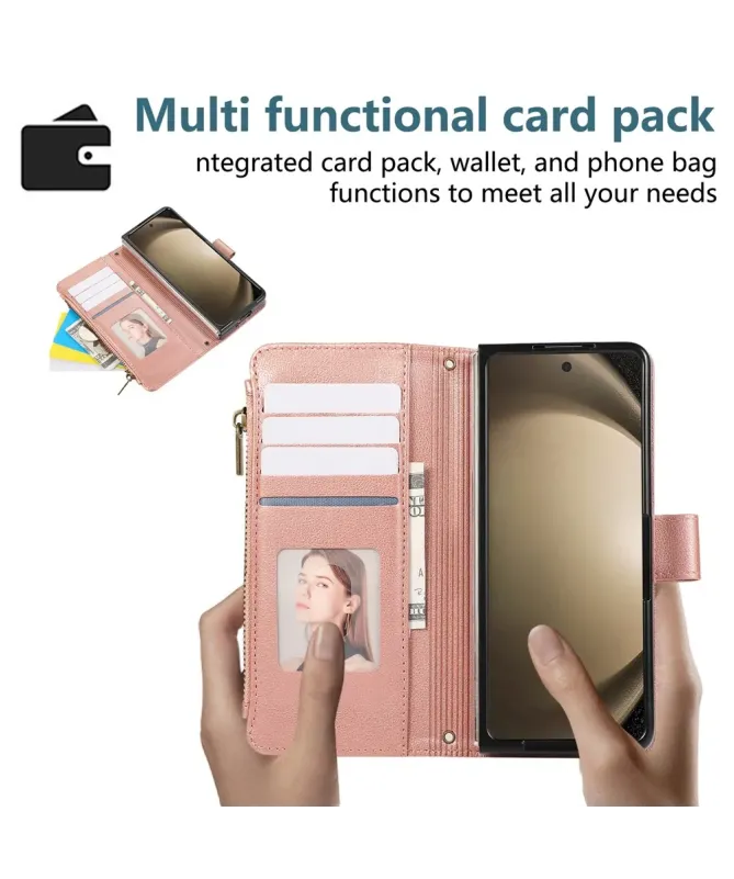 Housse Portefeuille Samsung Galaxy Z Fold 7 Zippé | COMPAGNON