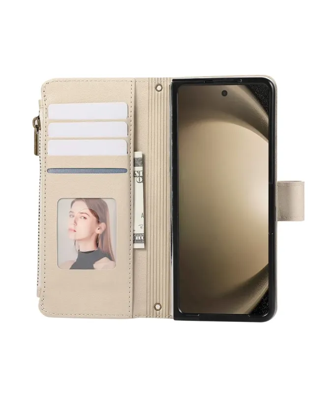 Housse Portefeuille Samsung Galaxy Z Fold 7 Zippé | COMPAGNON