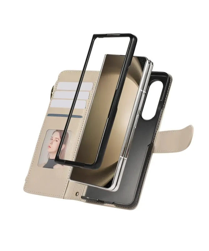 Housse Portefeuille Samsung Galaxy Z Fold 7 Zippé | COMPAGNON