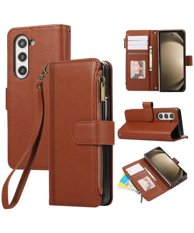 Housse Portefeuille Samsung Galaxy Z Fold 7 Zippé | COMPAGNON