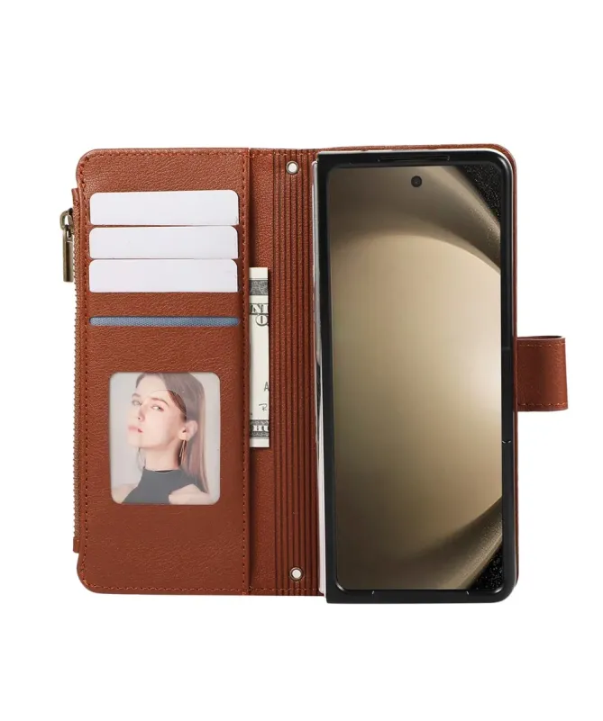 Housse Portefeuille Samsung Galaxy Z Fold 7 Zippé | COMPAGNON