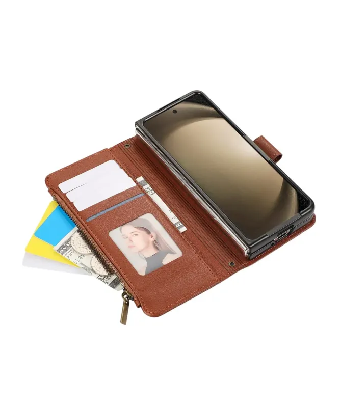 Housse Portefeuille Samsung Galaxy Z Fold 7 Zippé | COMPAGNON