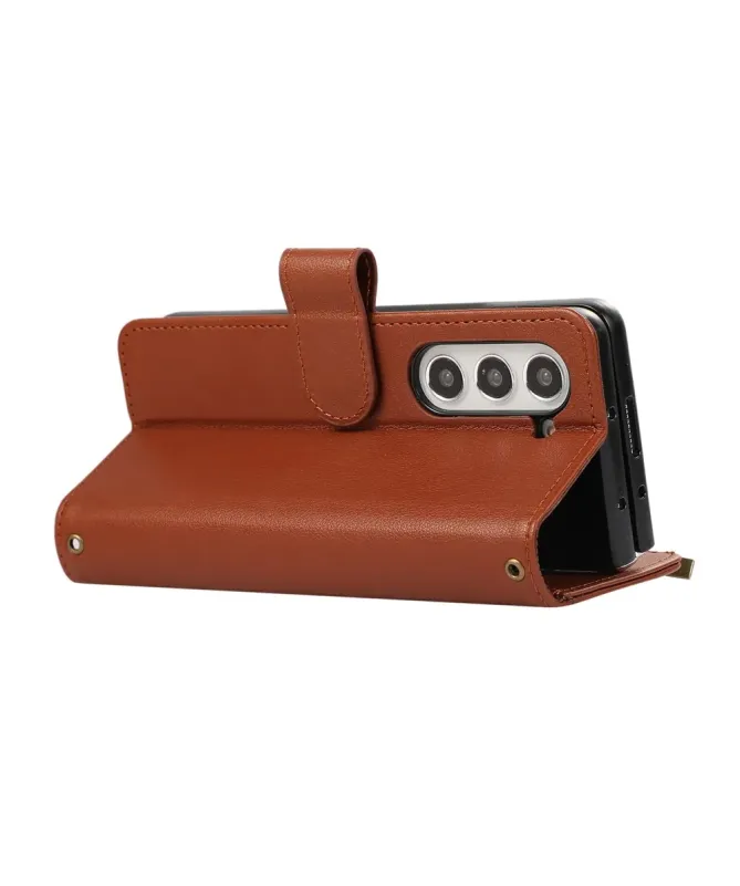 Housse Portefeuille Samsung Galaxy Z Fold 7 Zippé | COMPAGNON