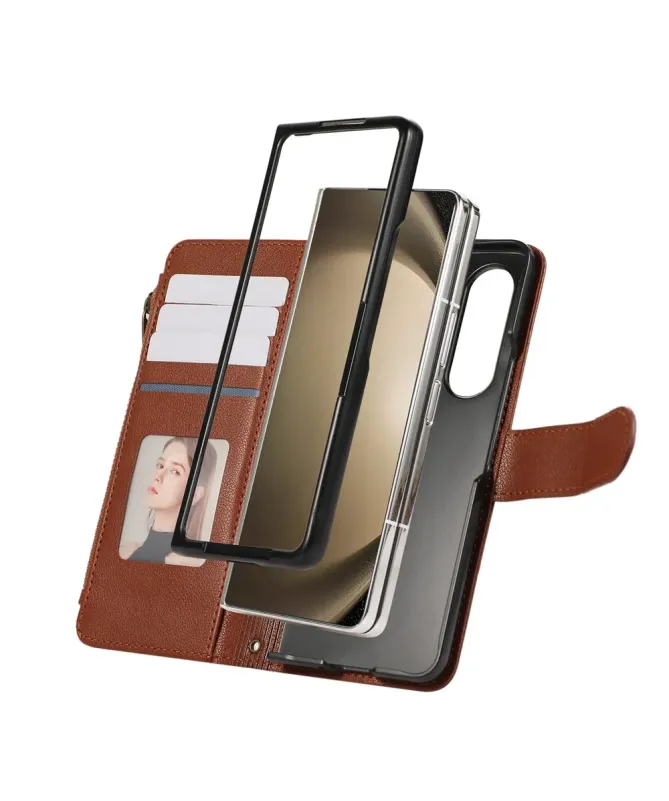 Housse Portefeuille Samsung Galaxy Z Fold 7 Zippé | COMPAGNON