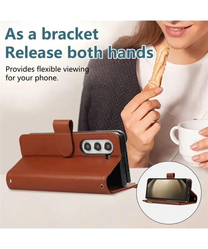 Housse Portefeuille Samsung Galaxy Z Fold 7 Zippé | COMPAGNON