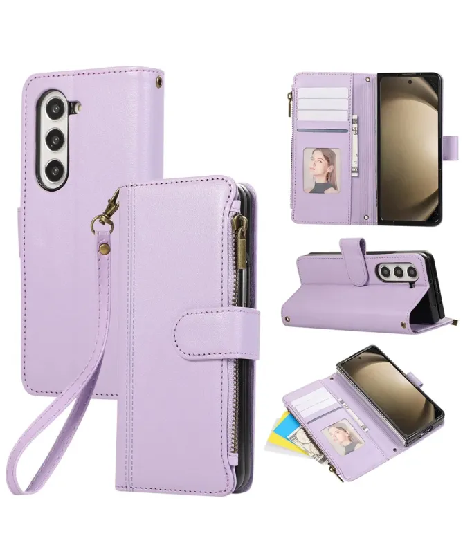 Housse Portefeuille Samsung Galaxy Z Fold 7 Zippé | COMPAGNON