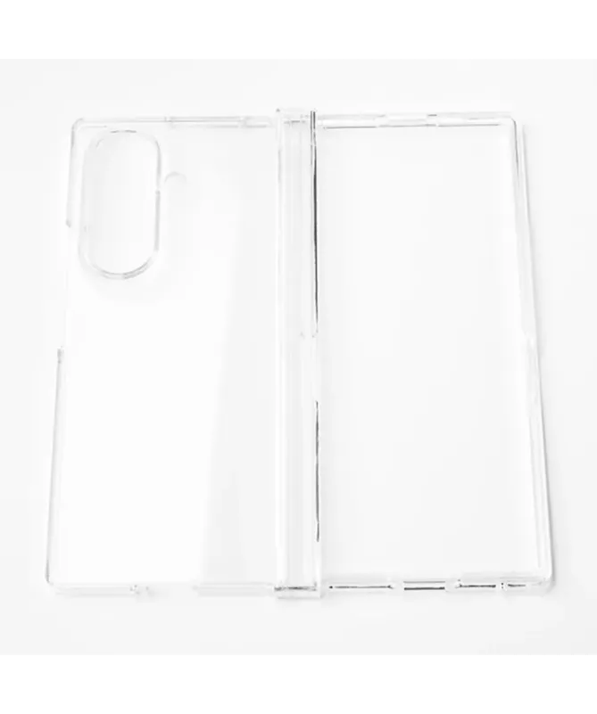 Coque Samsung Galaxy Z Fold 7 Transparente avec Protection Charnière |