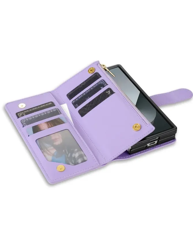 Housse Samsung Galaxy Z Fold 7 Portefeuille Le Matelassé