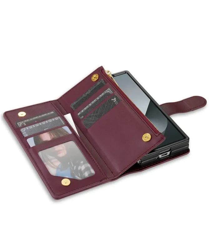 Housse Samsung Galaxy Z Fold 7 Portefeuille Le Matelassé