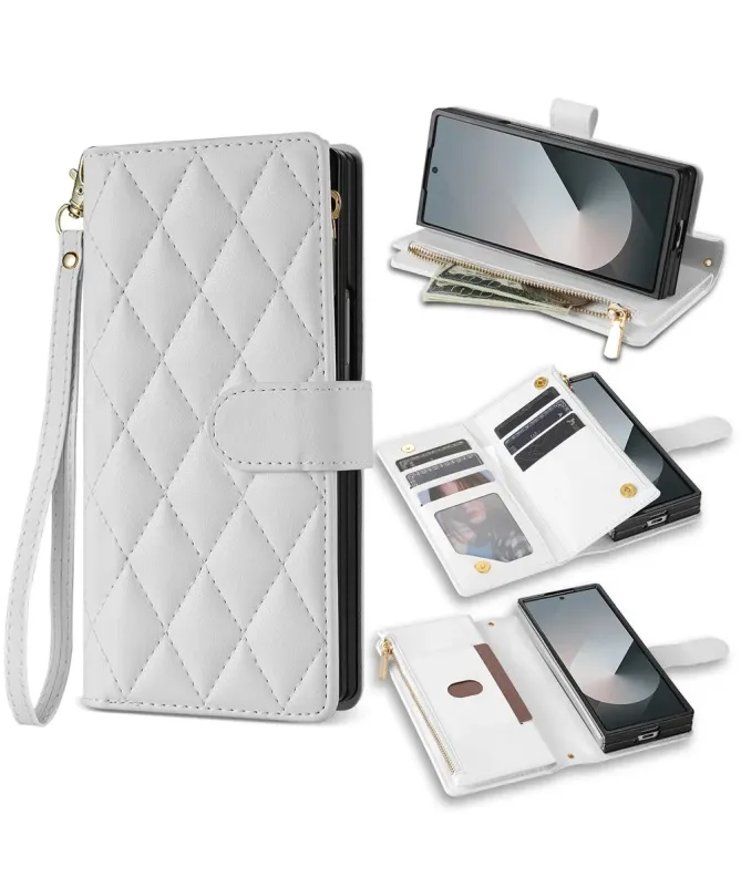 Housse Samsung Galaxy Z Fold 7 Portefeuille Le Matelassé