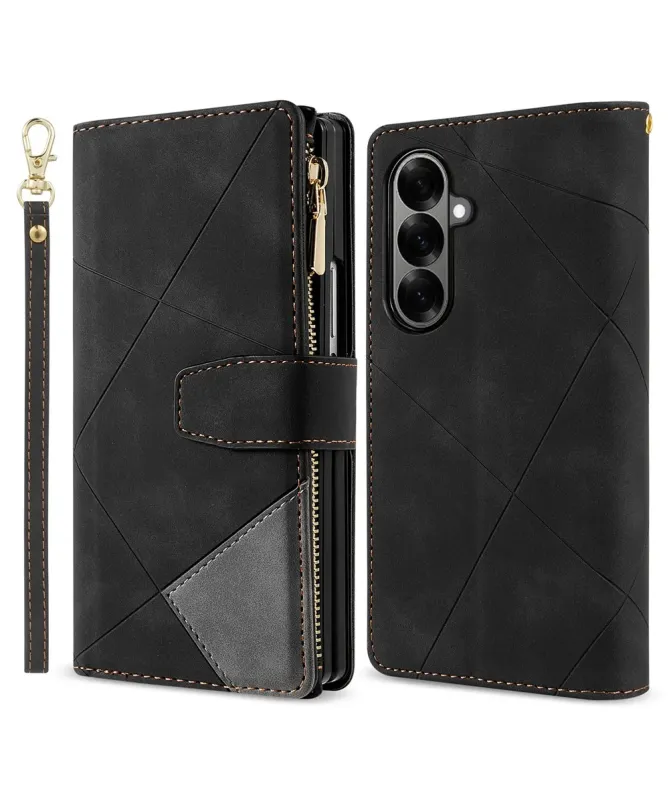 Housse Samsung Galaxy Z Fold 7 Zippée Design Géométrique | PRISMA