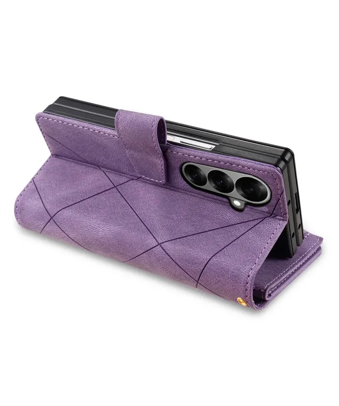 Housse Samsung Galaxy Z Fold 7 Zippée Design Géométrique | PRISMA