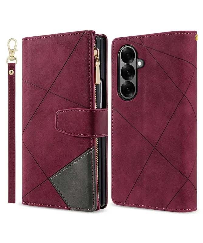 Housse Samsung Galaxy Z Fold 7 Zippée Design Géométrique | PRISMA