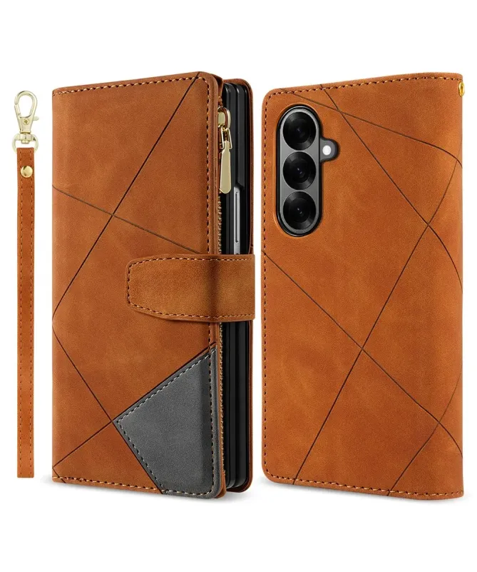 Housse Samsung Galaxy Z Fold 7 Zippée Design Géométrique | PRISMA